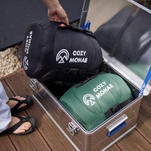 캠핑 침낭 겨울 동계 침낭 백패킹 경량 군용 베이직